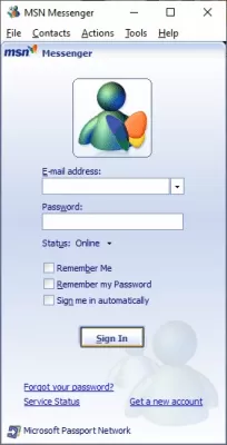 Скриншот приложения MSN Messenger - №1