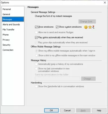 Скриншот приложения MSN Messenger - №4