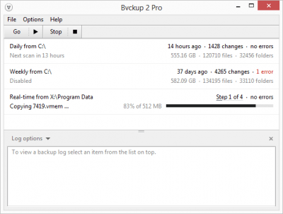 Скриншот приложения Bvckup 2 - №2