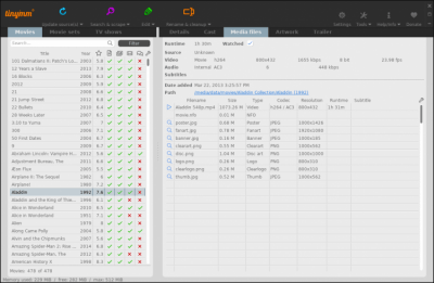 Скриншот приложения tinyMediaManager - №3