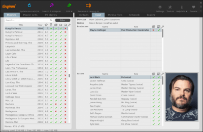 Скриншот приложения tinyMediaManager - №4