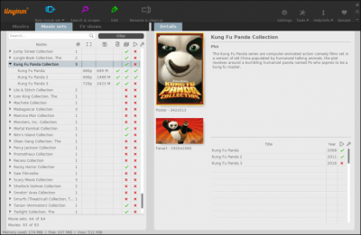 Скриншот приложения tinyMediaManager для Linux - №2