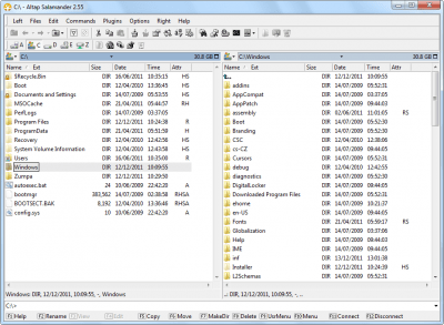 Скриншот приложения Altap Salamander - №5