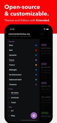 Скриншот приложения Standard Notes - №3