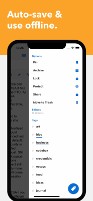 Скриншот приложения Standard Notes - №4