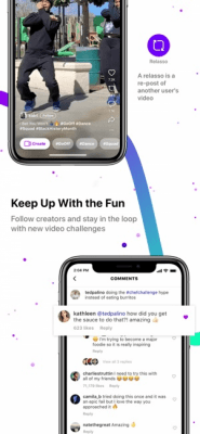 Скриншот приложения Facebook Lasso – short, fun videos - №4