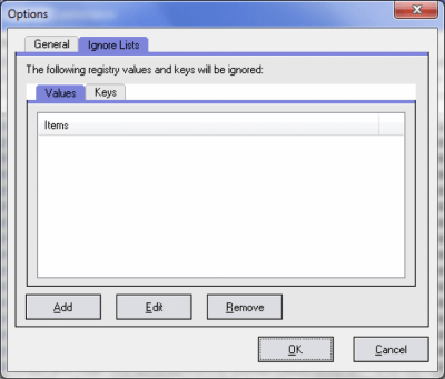 Скриншот приложения Eusing Free Registry Cleaner - №4