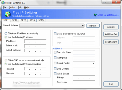 Скриншот приложения Free IP Switcher - №1