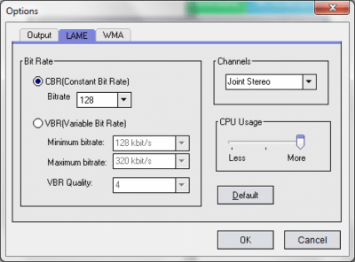 Скриншот приложения Free WMA MP3 Converter - №3
