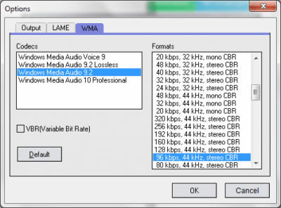 Скриншот приложения Free WMA MP3 Converter - №4