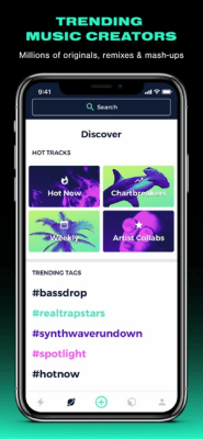 Скриншот приложения Loudly – Music. Video. People. - №3
