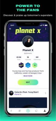 Скриншот приложения Loudly – Music. Video. People. - №5