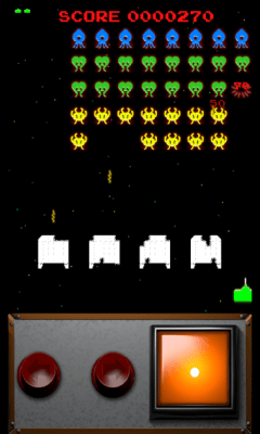 Скриншот приложения Classic Space Invaders - №2