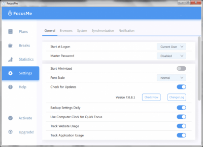Скриншот приложения FocusMe - №4