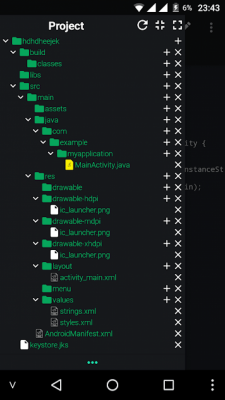 Скриншот приложения Java N-IDE - №7