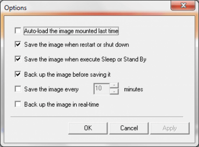 Скриншот приложения Gilisoft RAMDisk - №3