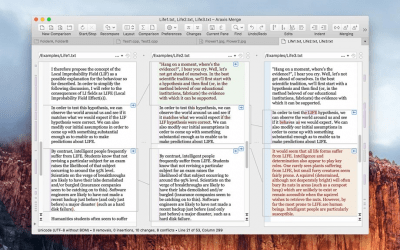 Скриншот приложения Araxis Merge для macOS - №3