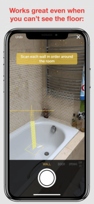Скриншот приложения RoomScan Pro - №1