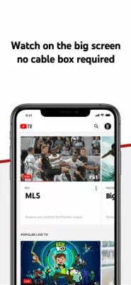 Скриншот приложения YouTube TV - №3