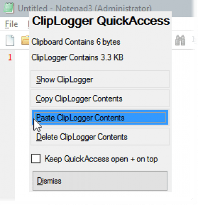 Скриншот приложения clipLogger - №3