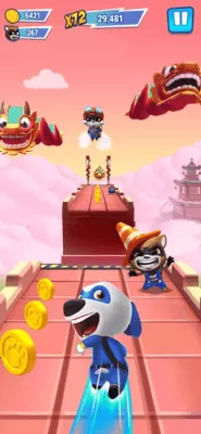 Скриншот приложения Говорящий Том: погоня героев - №5