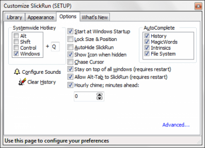 Скриншот приложения SlickRun - №4
