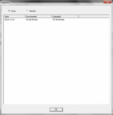 Скриншот приложения Simple Bandwidth Monitor - №4