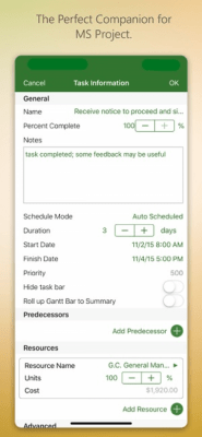 Скриншот приложения iProject Viewer - №4