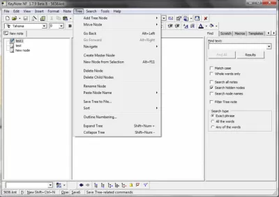 Скриншот приложения KeyNote NF - №4