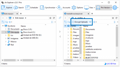 Скриншот приложения Air Explorer - №3