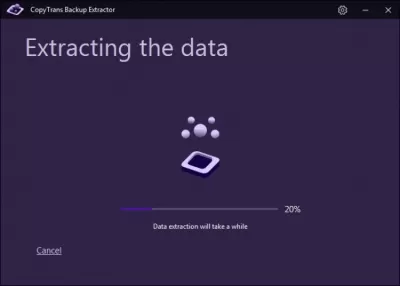 Скриншот приложения CopyTrans Backup Extractor - №5