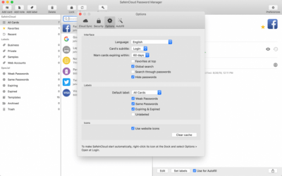 Скриншот приложения SafeInCloud - Password Manager - №4