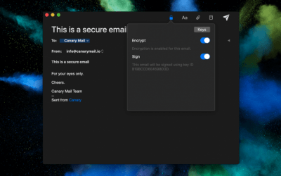 Скриншот приложения Canary Mail - №3