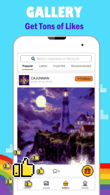 Скриншот приложения PixPanda - Раскраски по номерам, Раскраска - №5