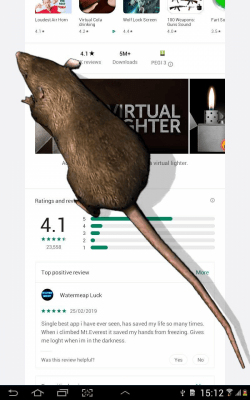 Скриншот приложения Мышь на экране Страшная Шутка - №6