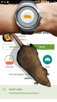 Скриншот приложения Мышь на экране Страшная Шутка - №12