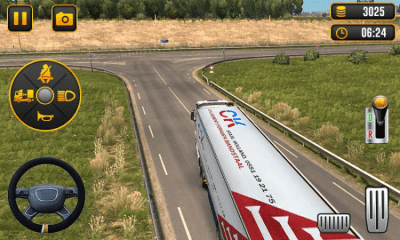 Скриншот приложения Truck Driving Pro - 3D Free Truck Game - №1