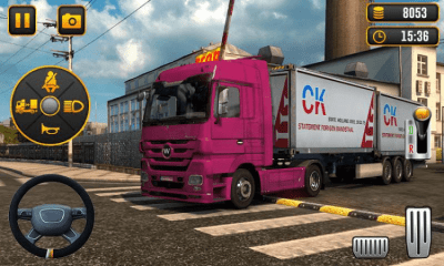 Скриншот приложения Truck Driving Pro - 3D Free Truck Game - №4