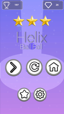 Скриншот приложения Helix Ball Fall - №4