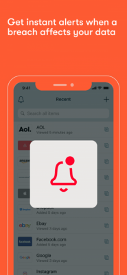 Скриншот приложения Менеджер паролей Dashlane - №4