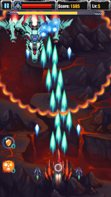 Скриншот приложения Galaxy Shooter Space Shooting - №4