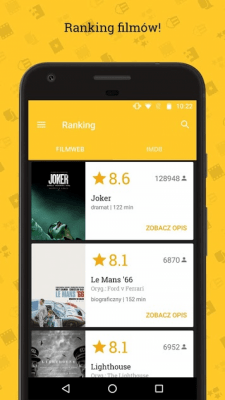 Скриншот приложения Repertuar kin 2020 - filmy, zwiastuny, ranking - №5