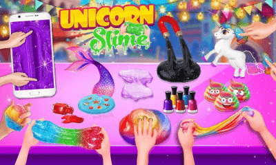 Скриншот приложения Unicorn Slime Maker and Simulator - №1