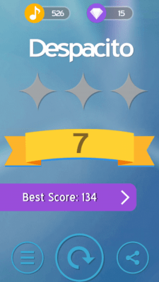 Скриншот приложения Magic Tiles Piano Despacito - №5