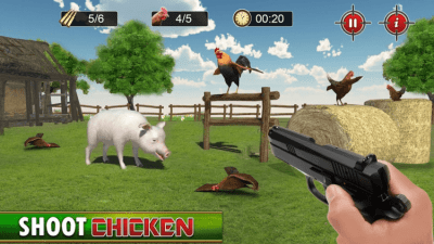 Скриншот приложения Frenzy Chicken Shooter 3D - №5
