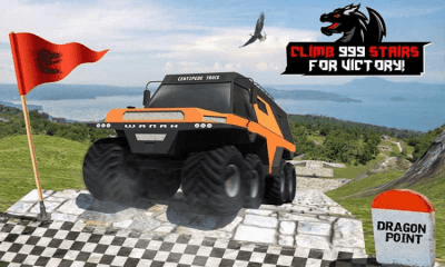 Скриншот приложения Cruiser Car Stunts: Dragon Road Driving Simulator - №4