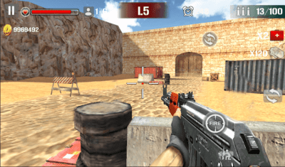 Скриншот приложения Sniper Shoot Fire War - №2
