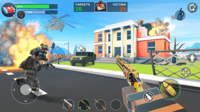 Скриншот приложения PIXEL'S UNKNOWN BATTLE GROUND - №3