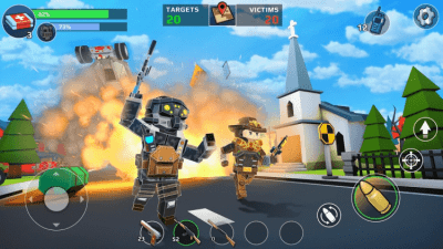 Скриншот приложения PIXEL'S UNKNOWN BATTLE GROUND - №4