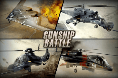 Скриншот приложения GUNSHIP BATTLE: Helicopter 3D - №1